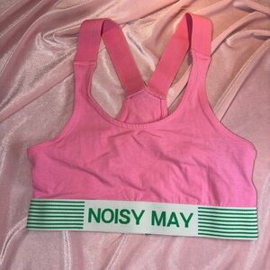 Noisy May Vibrant Pink Top